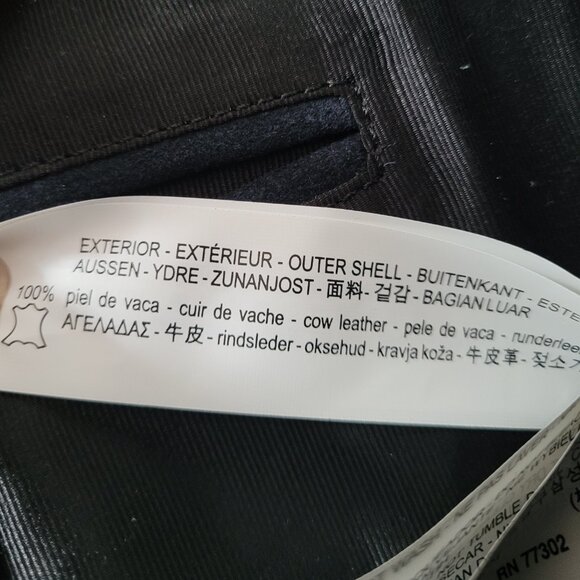 Navy/blue Zara Woman patchwork suede leather crossbody bag - Picture 8 of 8